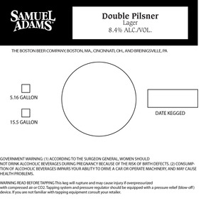 Samuel Adams Double Pilsner July 2014