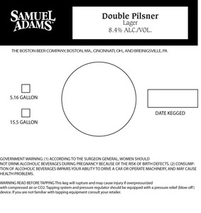 Samuel Adams Double Pilsner