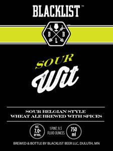 Blacklist Sour Wit July 2014