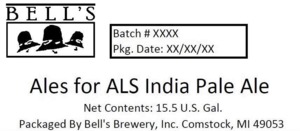 Bell's Ales For Als July 2014