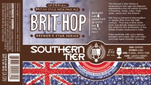 Southern Tier Brewing Company Brit Hop July 2014