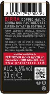 Pratorosso Birra Bionda July 2014