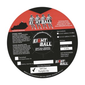 Ei8ht Ball Brewing Sell Out