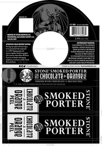 Stone Brewing Co Stone Smoked Porter July 2014