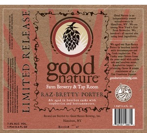 Good Nature Brewing Raz-bretty Porter