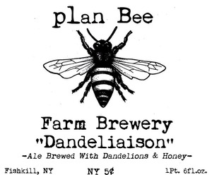 Plan Bee Farm Brewery Dandeliaison