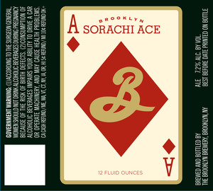 Brooklyn Sorachi Ace July 2014