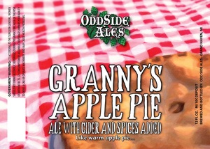 Odd Side Ales Granny's Apple Pie July 2014