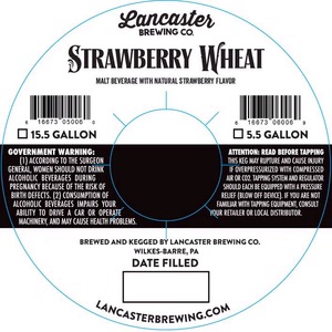 Lancaster Strawberry Wheat