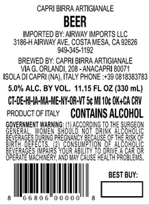 Capri Birra Artigianale July 2014