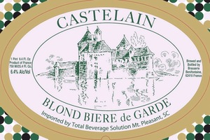 Castelain Blond Biere De Garde August 2014