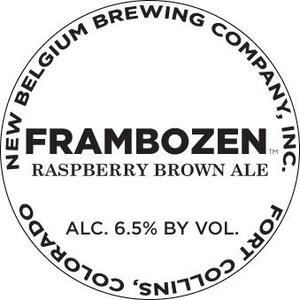 New Belgium Brewing Company, Inc. Frambozen