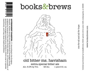 Books & Brews Old Bitter Ms. Havisham