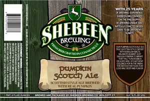 Shebeen Brewing Company Pumpkin Scotch Ale