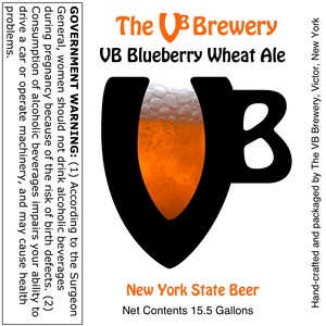 The Vb Brewery Vb Blueberry Wheat Ale