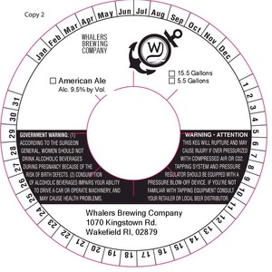 Whalers Brewing Company American July 2014