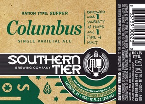 Southern Tier Brewing Company Columbus August 2014