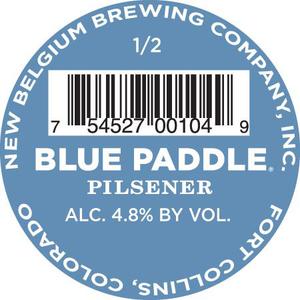 New Belgium Brewing Company, Inc. Blue Paddle