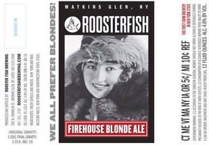 Firehouse Blonde Ale August 2014