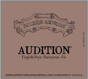 Sierra Nevada Audition English-style Barleywine