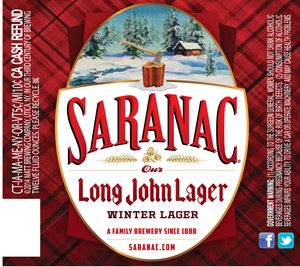 Saranac Long John Lager