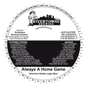 Rivertowne Always A Home Game