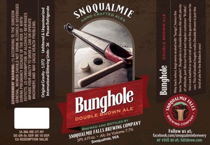 Snoqualmie Falls Brewing Company Bunghole