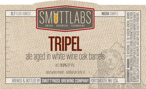 Smuttlabs Tripel August 2014