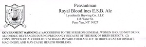Peasantman Royal Bloodline E.s.b August 2014