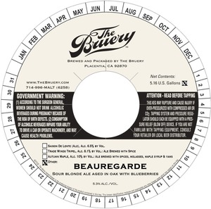 The Bruery Beauregarde August 2014