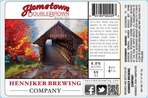 Henniker Brewing Company Hometown Double Brown