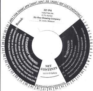 321 Ipa India Pale Ale August 2014