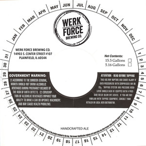 Werk Force Brewing Co. 