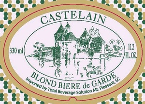 Castelain Blond Biere De Gard August 2014