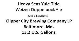 Heavy Seas Yule Tide August 2014