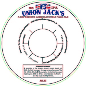 The Other Farm Brewing Company Union Jack's 5k IPA September 2014