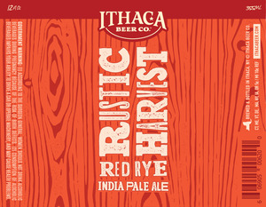 Ithaca Beer Company Rustic Harvest Red Rye