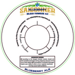 The Other Farm Brewing Company Blueberry Saisonner September 2014