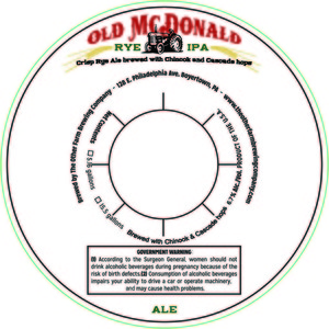The Other Farm Brewing Company Old Mcdonald Rye September 2014