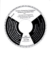 Galaxy Brewing Company Galactic Octoberfest August 2014