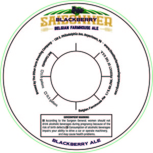 The Other Farm Brewing Company Blackberry Saisonner September 2014