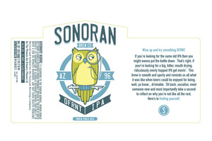 Sonoran Brew Co Dfrnt IPA