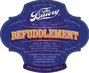 The Bruery Befuddlement