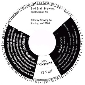 Bird Brain Brewing Joint Session August 2014