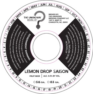 Lemon Drop Saison August 2014