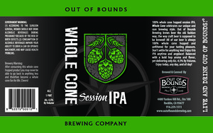 Out Of Bounds Brewing Company Whole Cone Session IPA