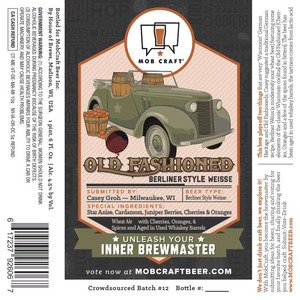 Mobcraft Old Fashioned Berliner Style Weisse