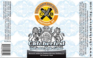 Chatham Brewing, LLC. Oktoberfest