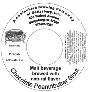 Appalachian Brewing Co Chocolate Peanutbutter August 2014