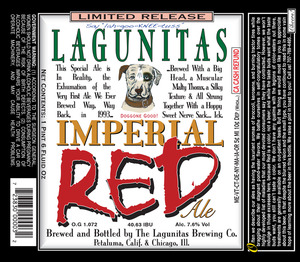 The Lagunitas Brewing Company Imperial Red August 2014